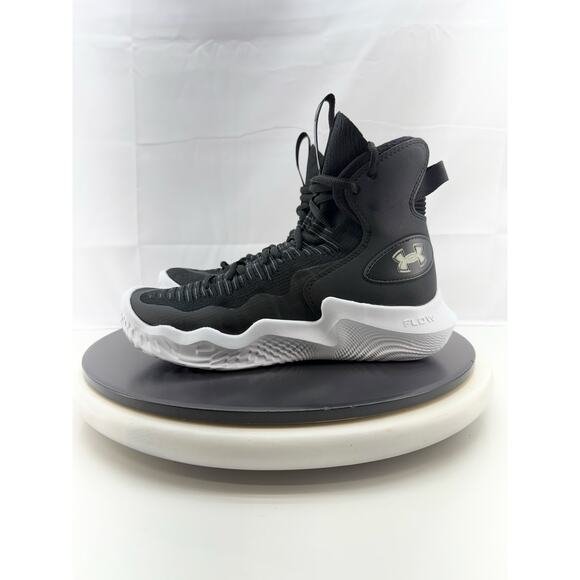 Under Armour Flow Highlight Ace Womens Sz 6.5 Black Volleyball Shoes 3027083-001 - Picture 1 of 11